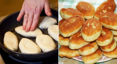 Из пакета кефира гора вкуснятины! Пышные жареные пирожки с начинкой из сочных ягод
