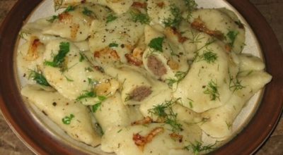 Бабушка умела удивлять — Вкуснющие картофельные вареники с куриной печенью