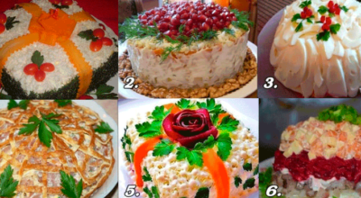 15 невероятно вкусных оригинальных салатов для праздничного стола!