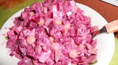 Улетный салат «Виолетта»